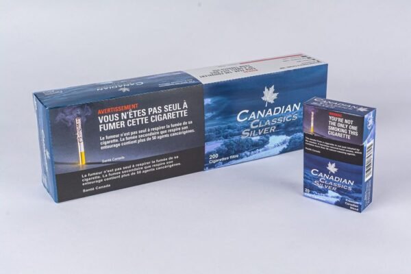 Canadian Classics Silver Cigarettes