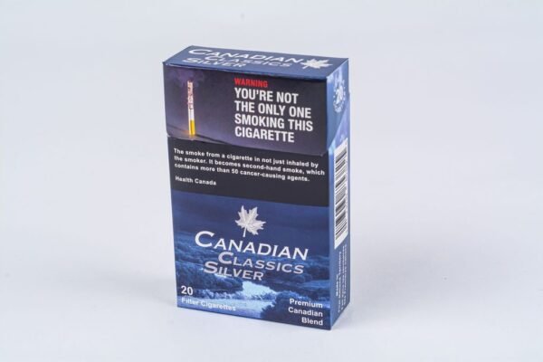 Canadian Classics Silver Cigarettes