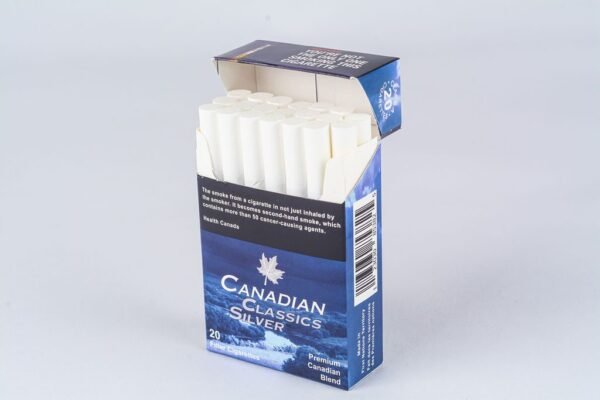 Canadian Classics Silver Cigarettes